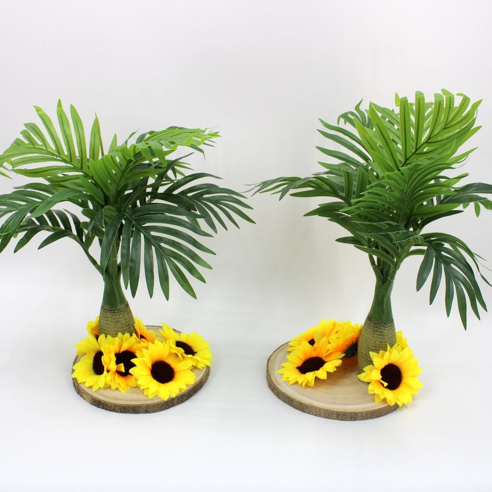 Pair of Artificial Palm Trees Decoration